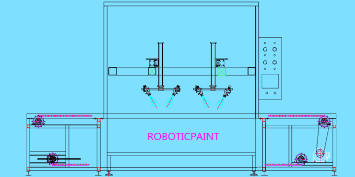 Small Robotic Painting Machine