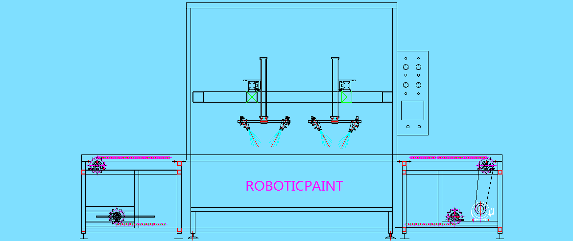 small robotic painting machine