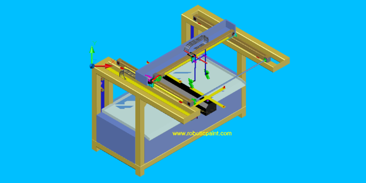 3 Axis Spray Painting Machine