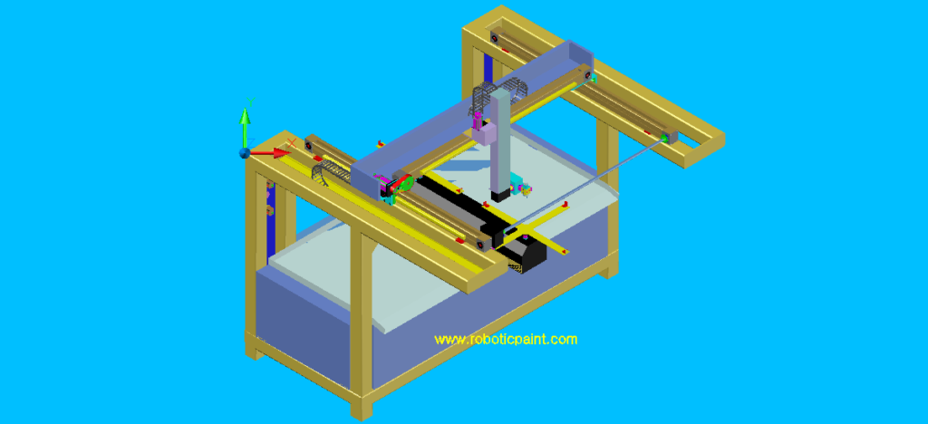 6 Axis Spray Painting Machine - Robotic Paint Group Ltd