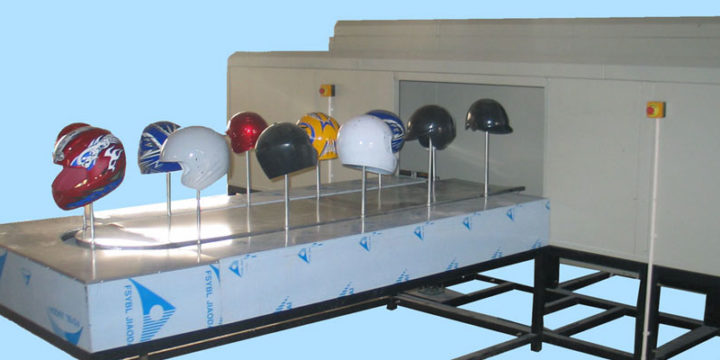 Automatic Helmet Spray Painting Machine