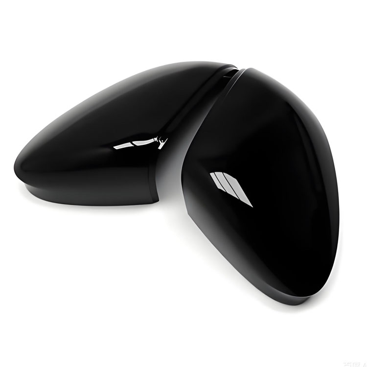 piano black mirror cap