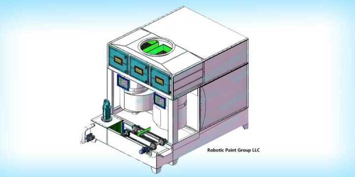 Cyclone Spray Booth